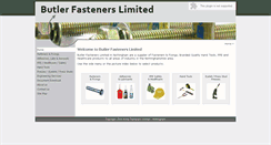 Desktop Screenshot of butlerfasteners.co.uk